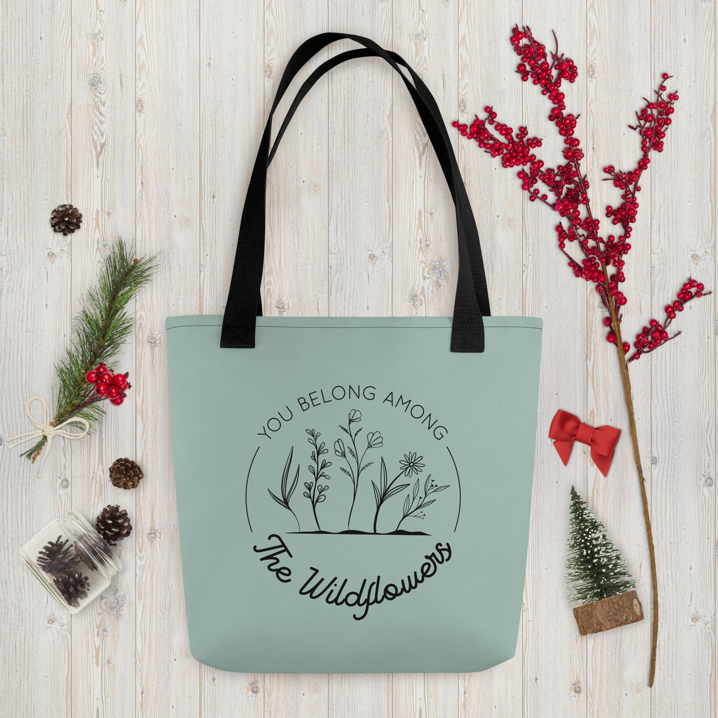 Bolsa de tela Flores silvestres