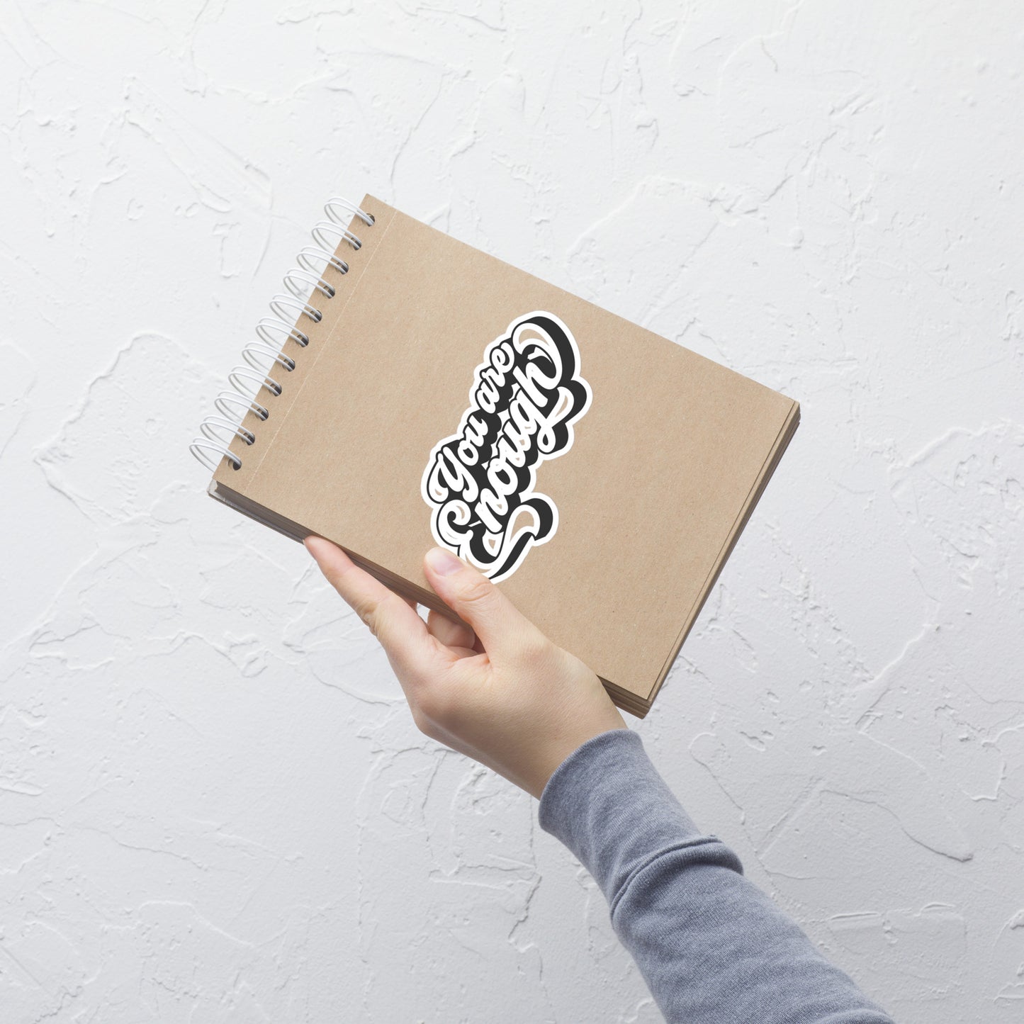 You are Enough Bubble-free stickers