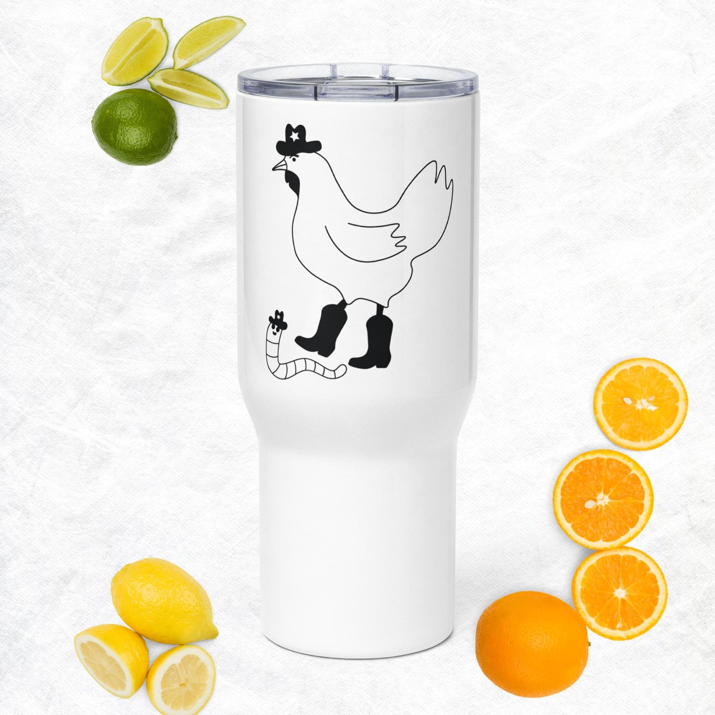 Buddies Travel mug with a handle
