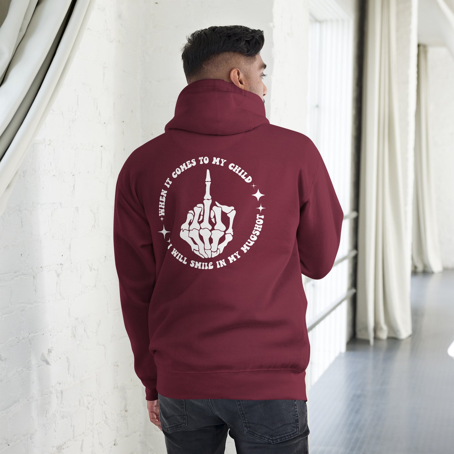 Smile in my Mugshot Unisex Hoodie