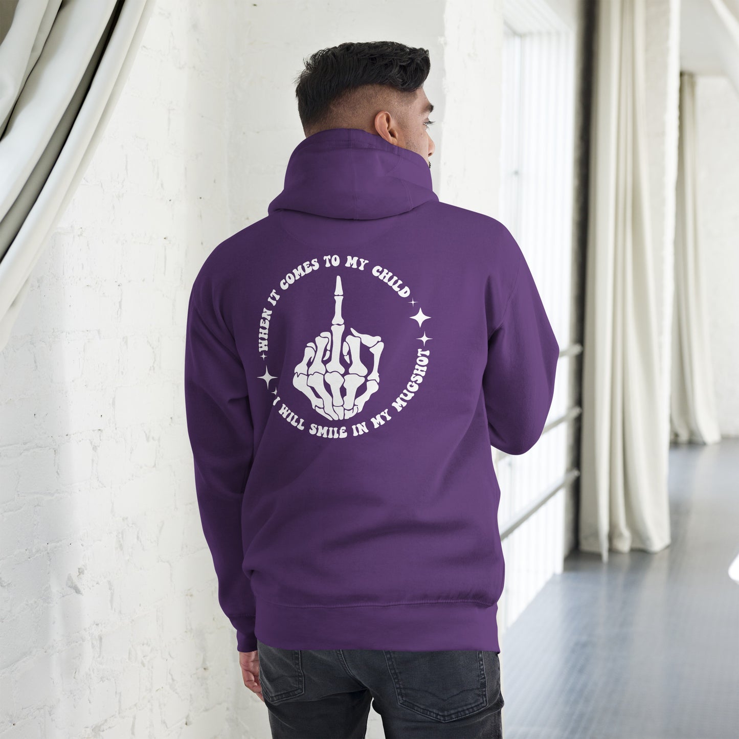 Smile in my Mugshot Unisex Hoodie
