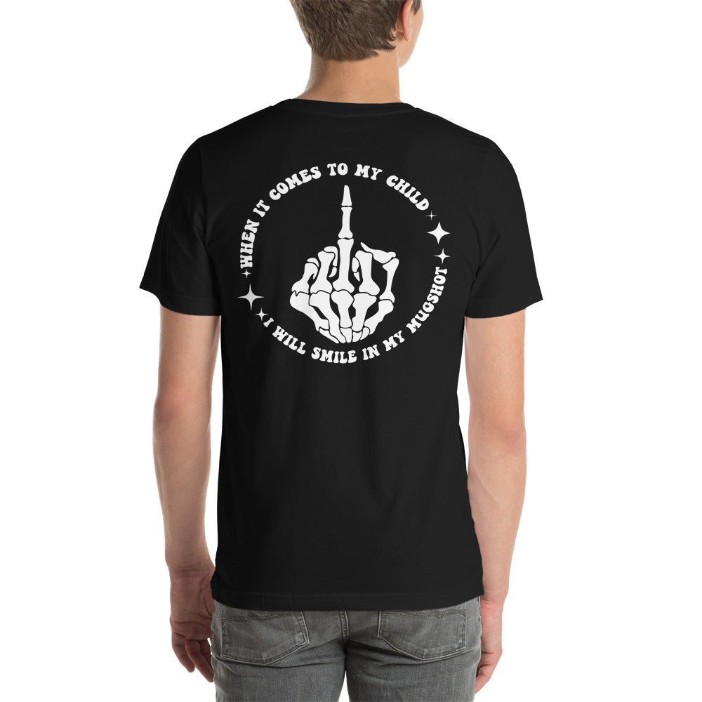 Smile in my Mugshot Unisex t-shirt