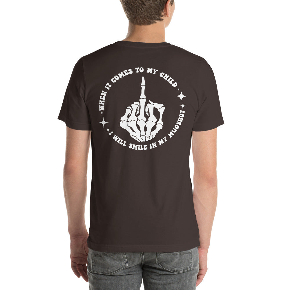 Smile in my Mugshot Unisex t-shirt