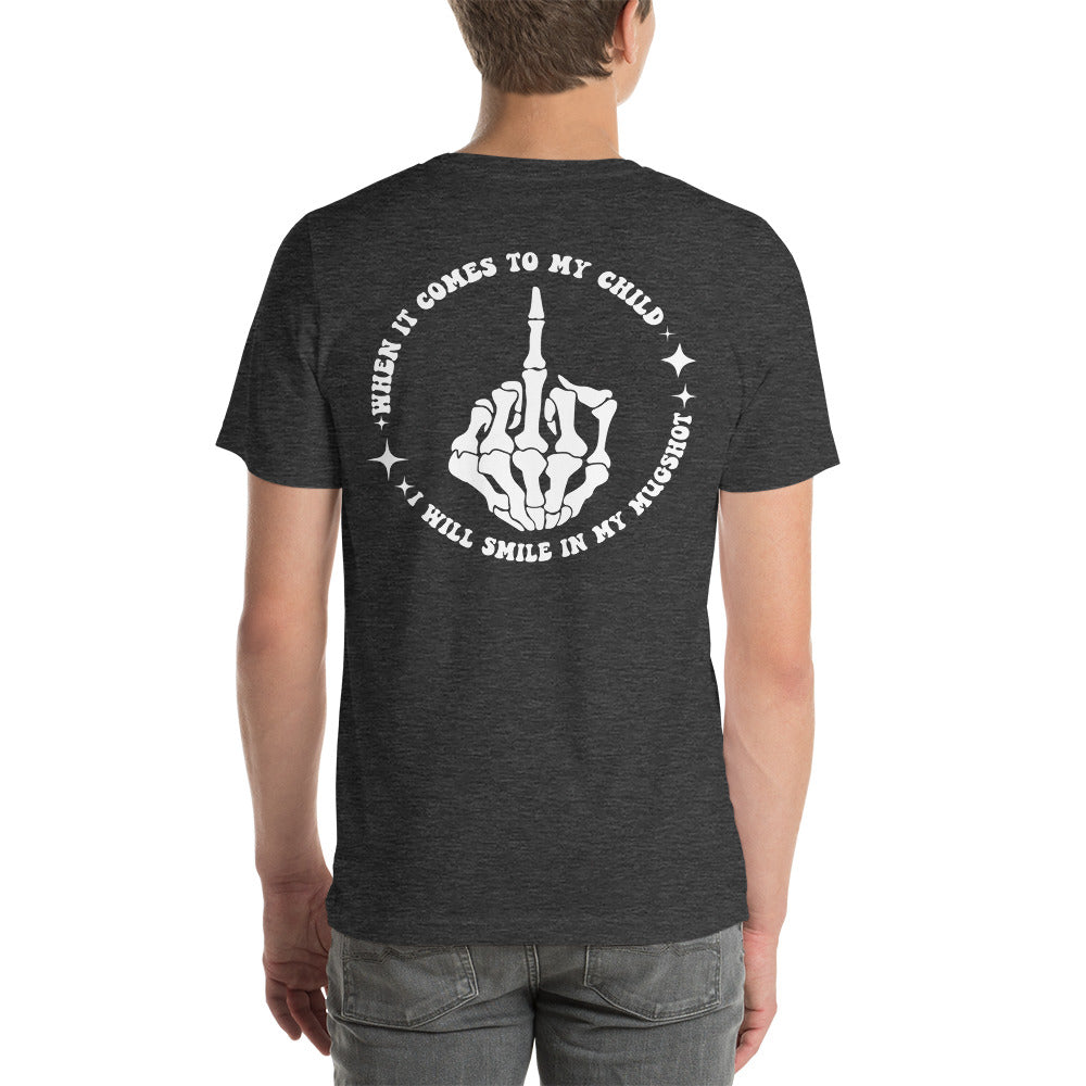Smile in my Mugshot Unisex t-shirt