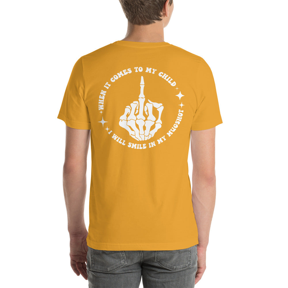 Smile in my Mugshot Unisex t-shirt