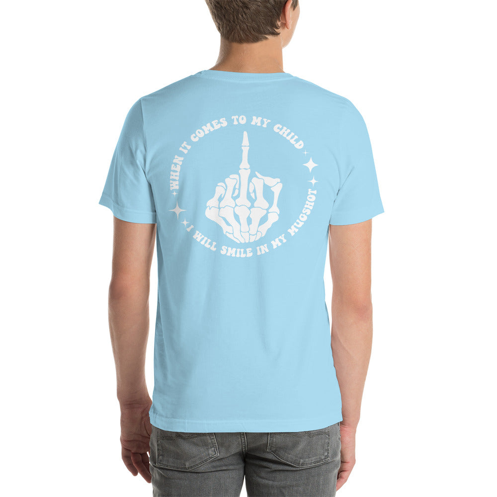 Smile in my Mugshot Unisex t-shirt