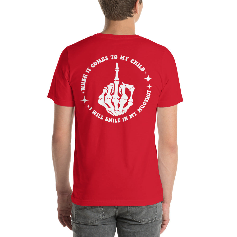 Smile in my Mugshot Unisex t-shirt